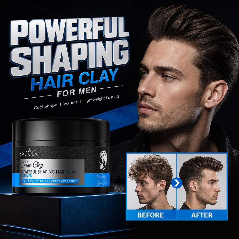 Hair Care For Men - Clay Penata Rambut Matte Daya Rekat