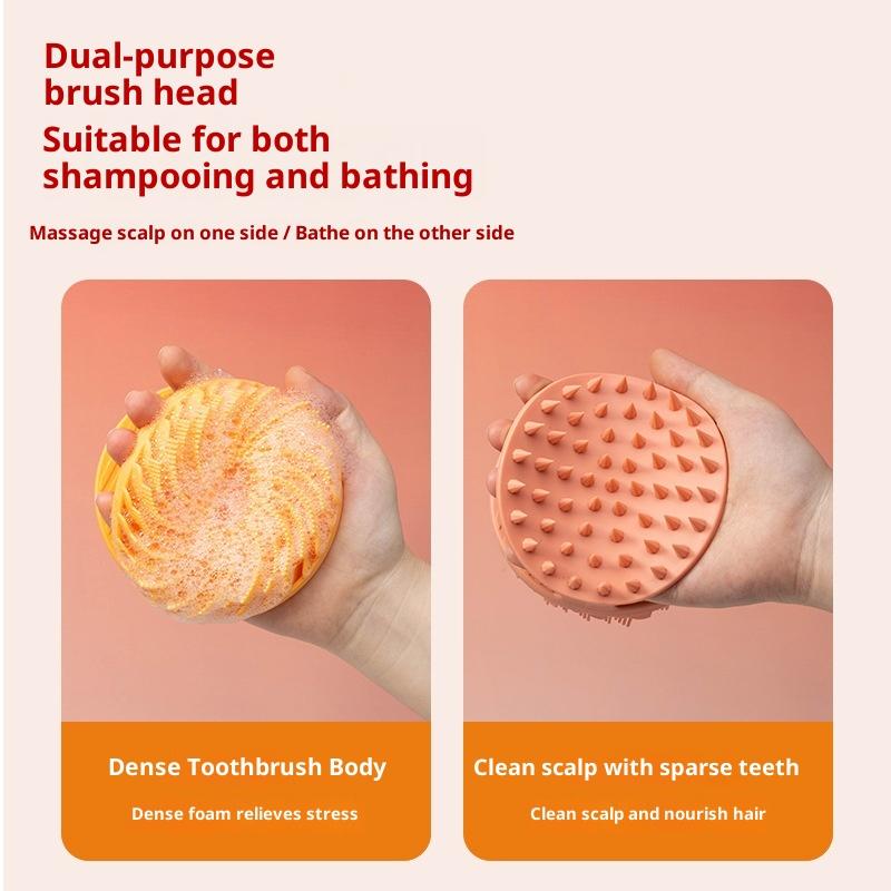 Penggosok Tubuh Silikon Lembut - Scalp Scrub Exfoliant ulasan dan harga