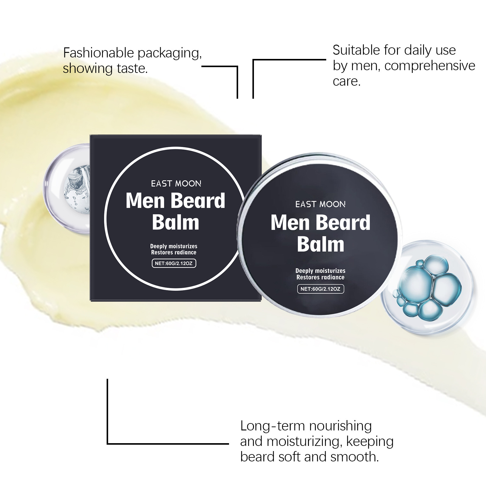 Balsem Jenggot Beeswax Men, Me - Hair Care For Men ulasan dan harga