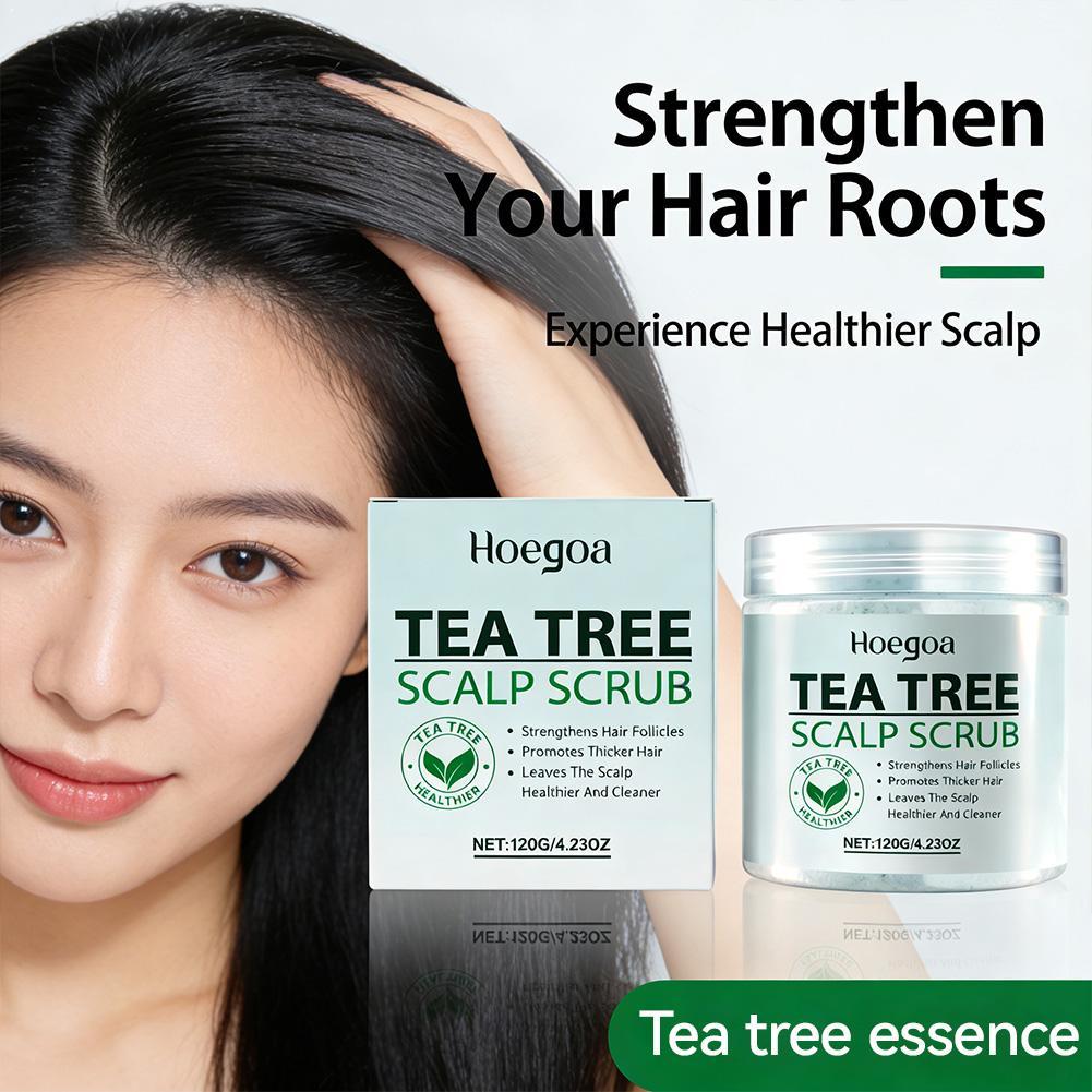 Scrub Kulit Kepala Tea Tree Pe - Scalp Scrub Exfoliant ulasan dan harga