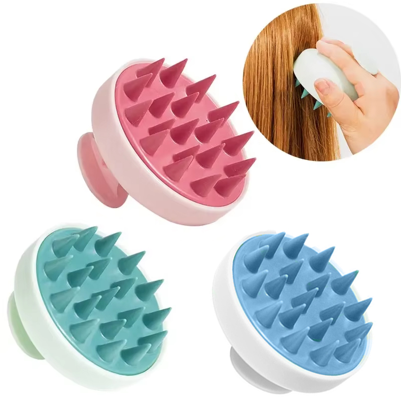 1 Buah Sikat Pijat Kulit Kepal - Scalp Scrub Exfoliant ulasan dan harga