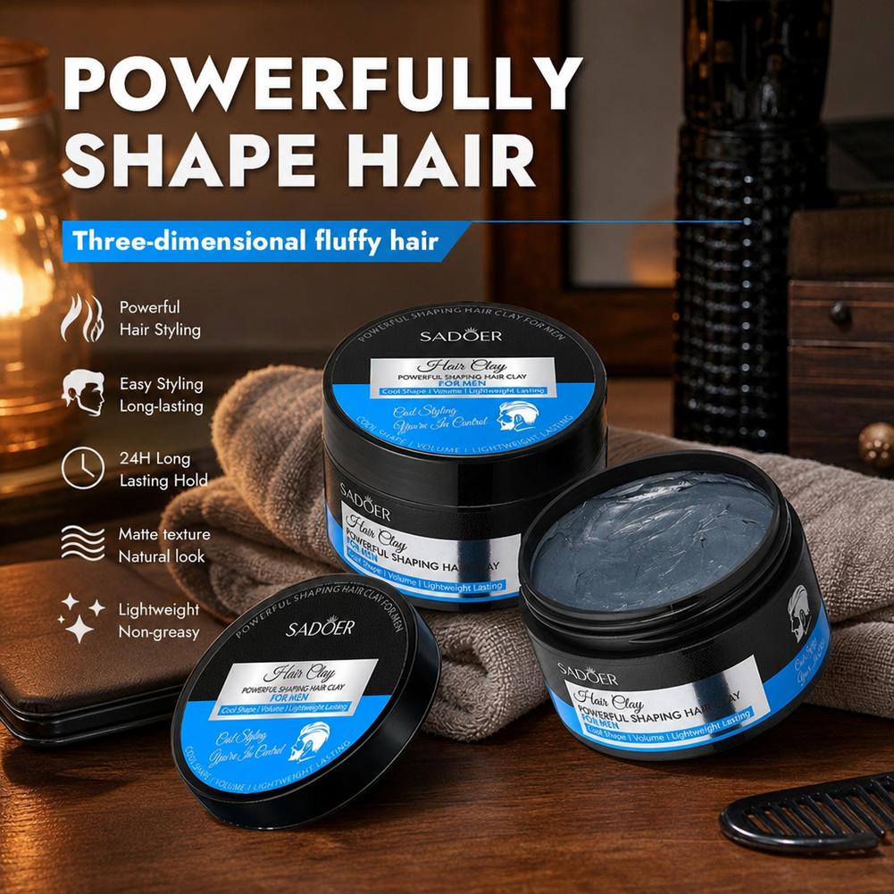Clay Penata Rambut Matte Daya  - Hair Care For Men ulasan dan harga