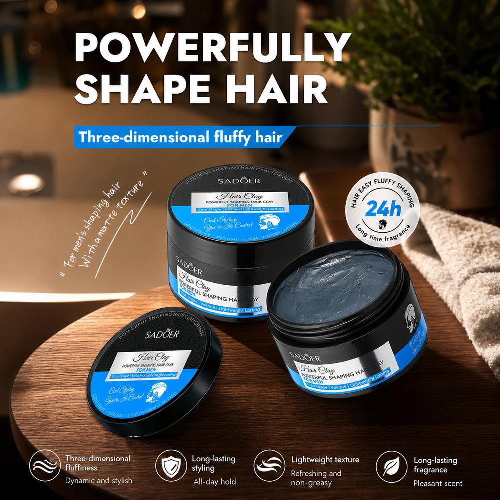 Clay Penata Rambut Matte Daya  - Hair Care For Men ulasan dan harga