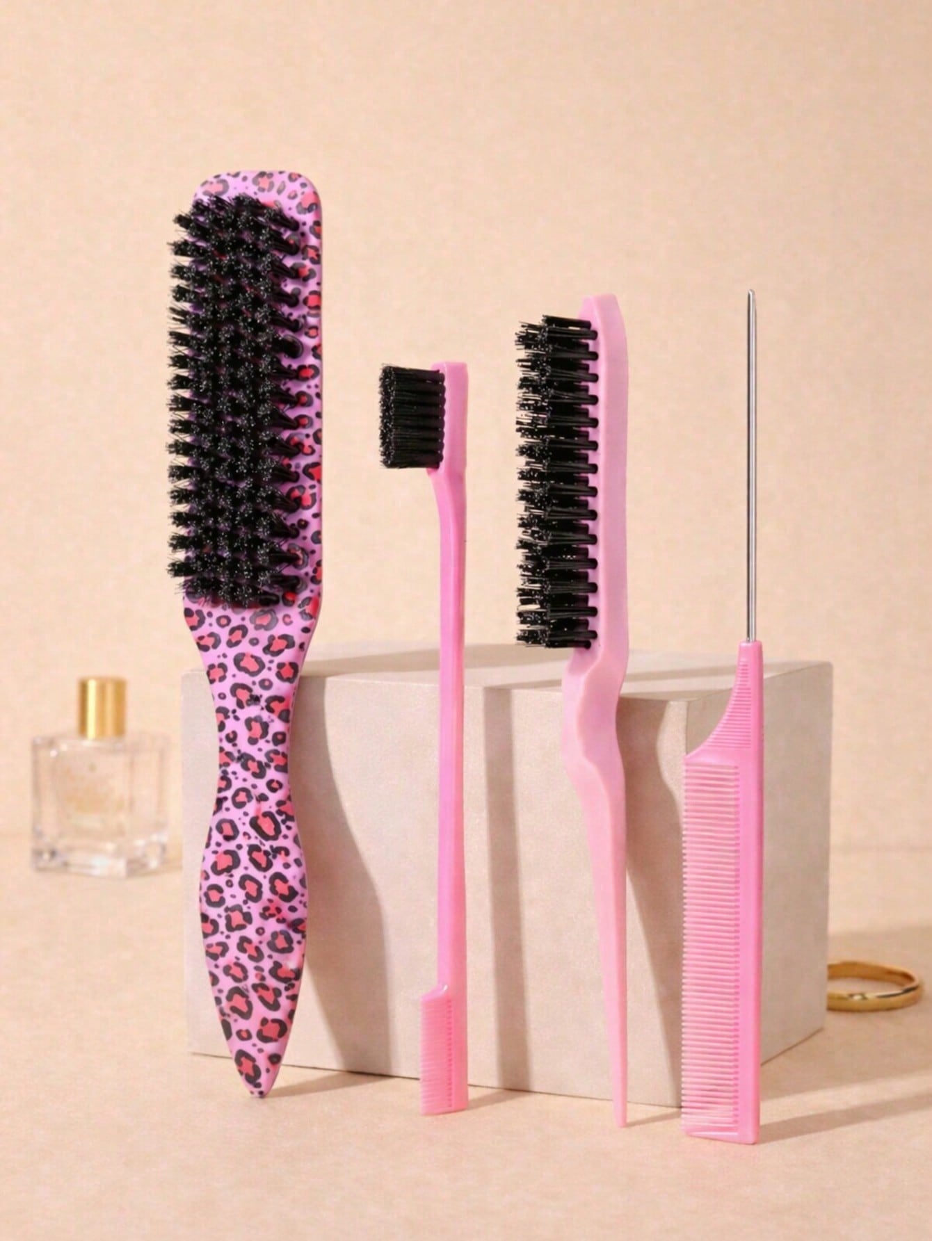 5pcs Set Sisir & Sikat Rambut  - Hair Care Homemade ulasan dan harga