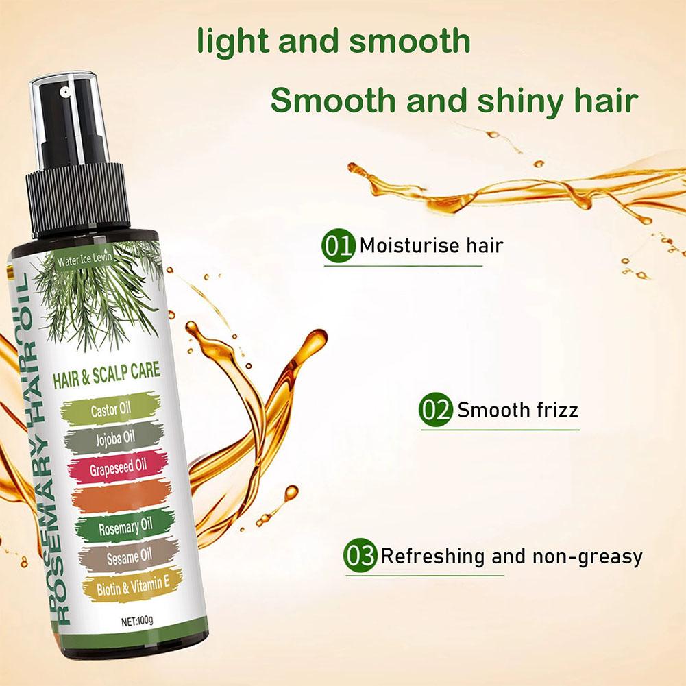 100G Minyak Rosemary Perawatan - Hair Care For Men ulasan dan harga
