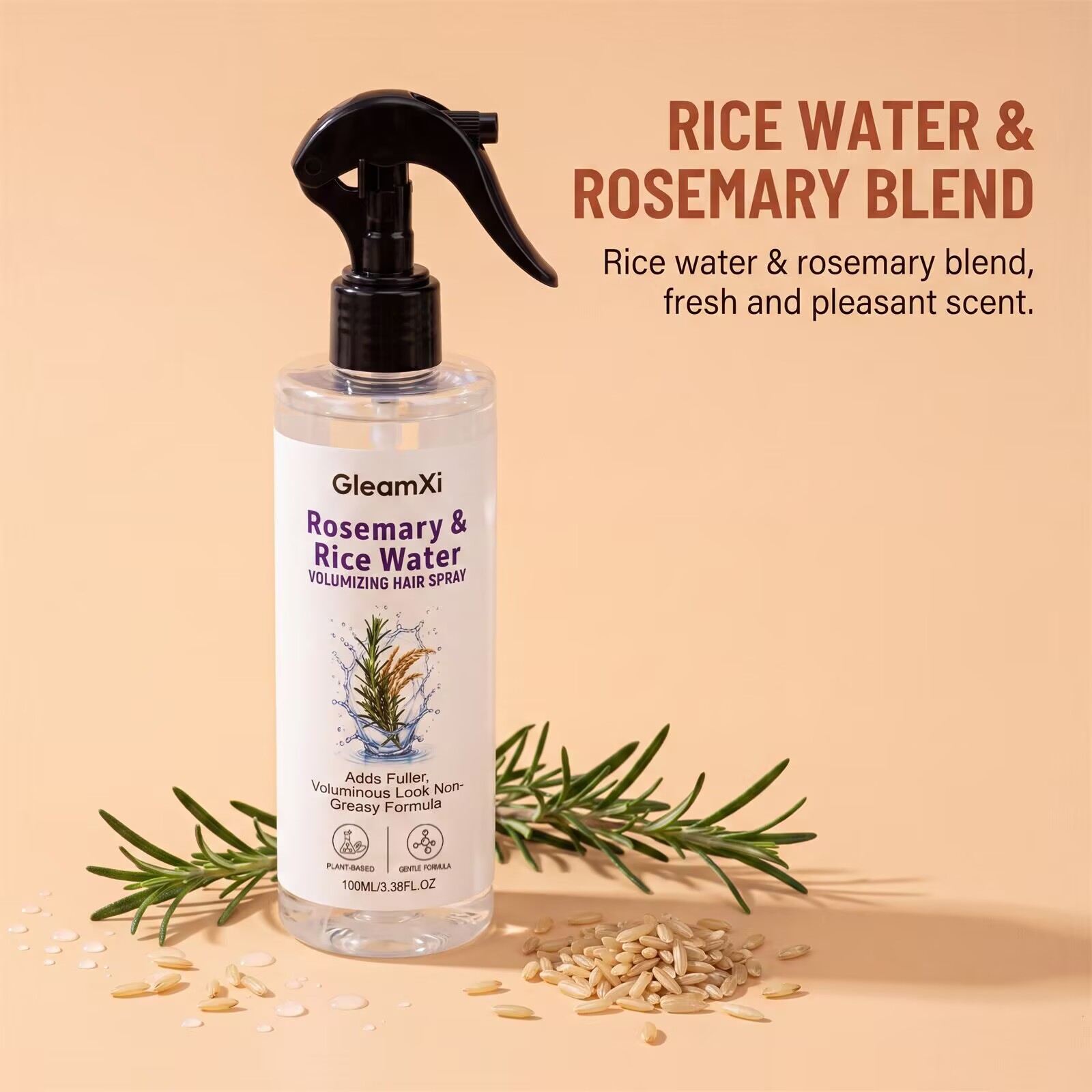 Semprotan Rambut Air Beras Ros - Hair Care With Rice Water ulasan dan harga